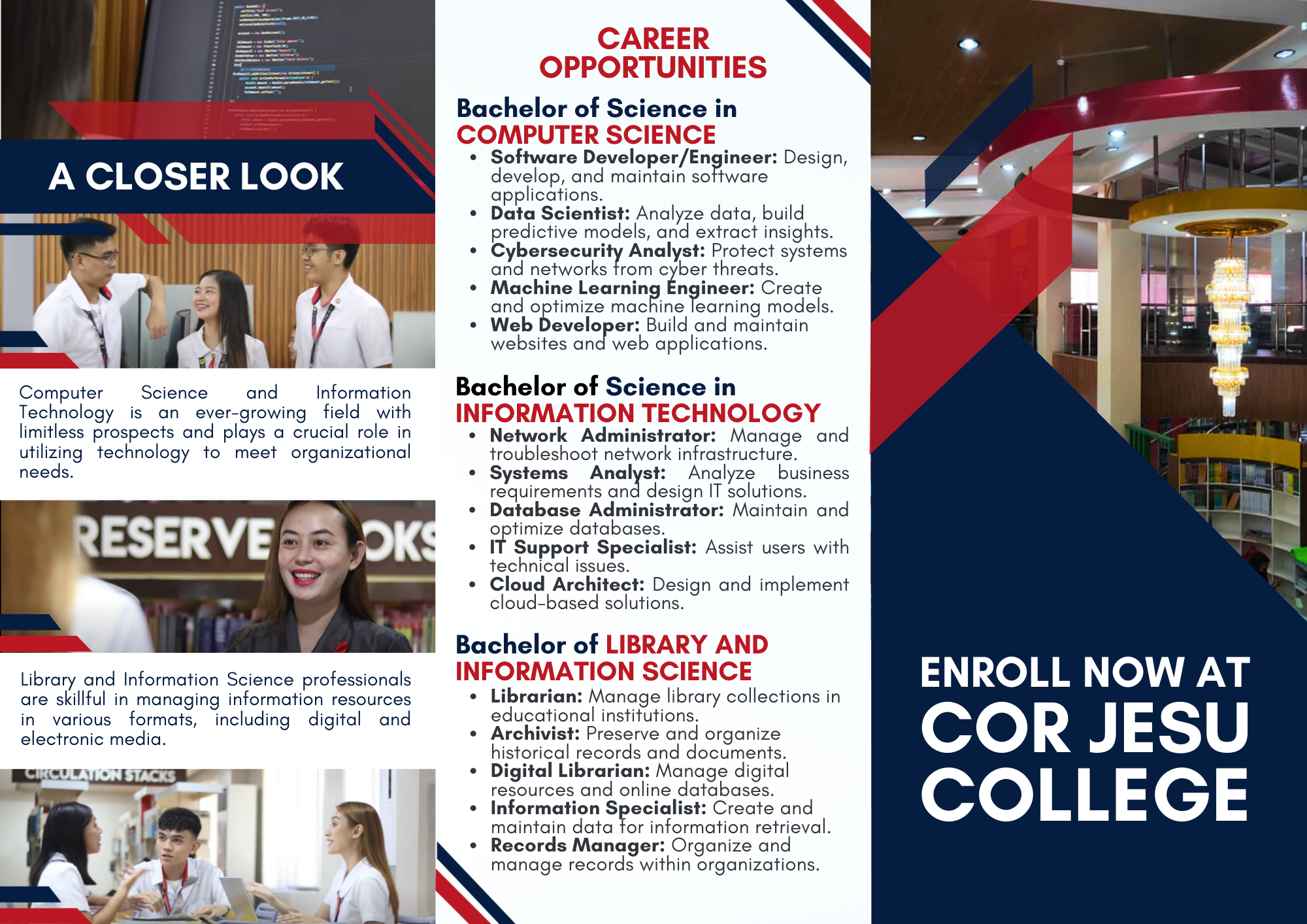 CCIS brochure design variation